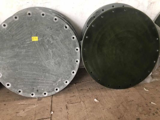 سفارشی شده سیاه FRP Manhole فیبر تقویت پلاستیک مقاومت بالا ضربه