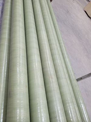 GRP 2.5mm Filament Wound Epoxy Tubing PN6-PN16 لوله فیبر شیشه ای