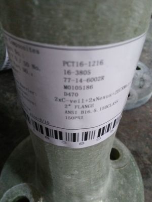 DN25-DN1000 Grp آسیاب فلنج صنعتی API گواهینامه فلنج GRP