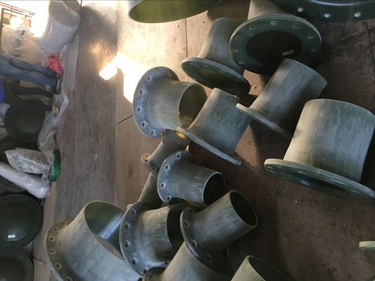 فلنج صنعتی FRP EPDM مواد گاسکت FRP فلنج صورت کامل